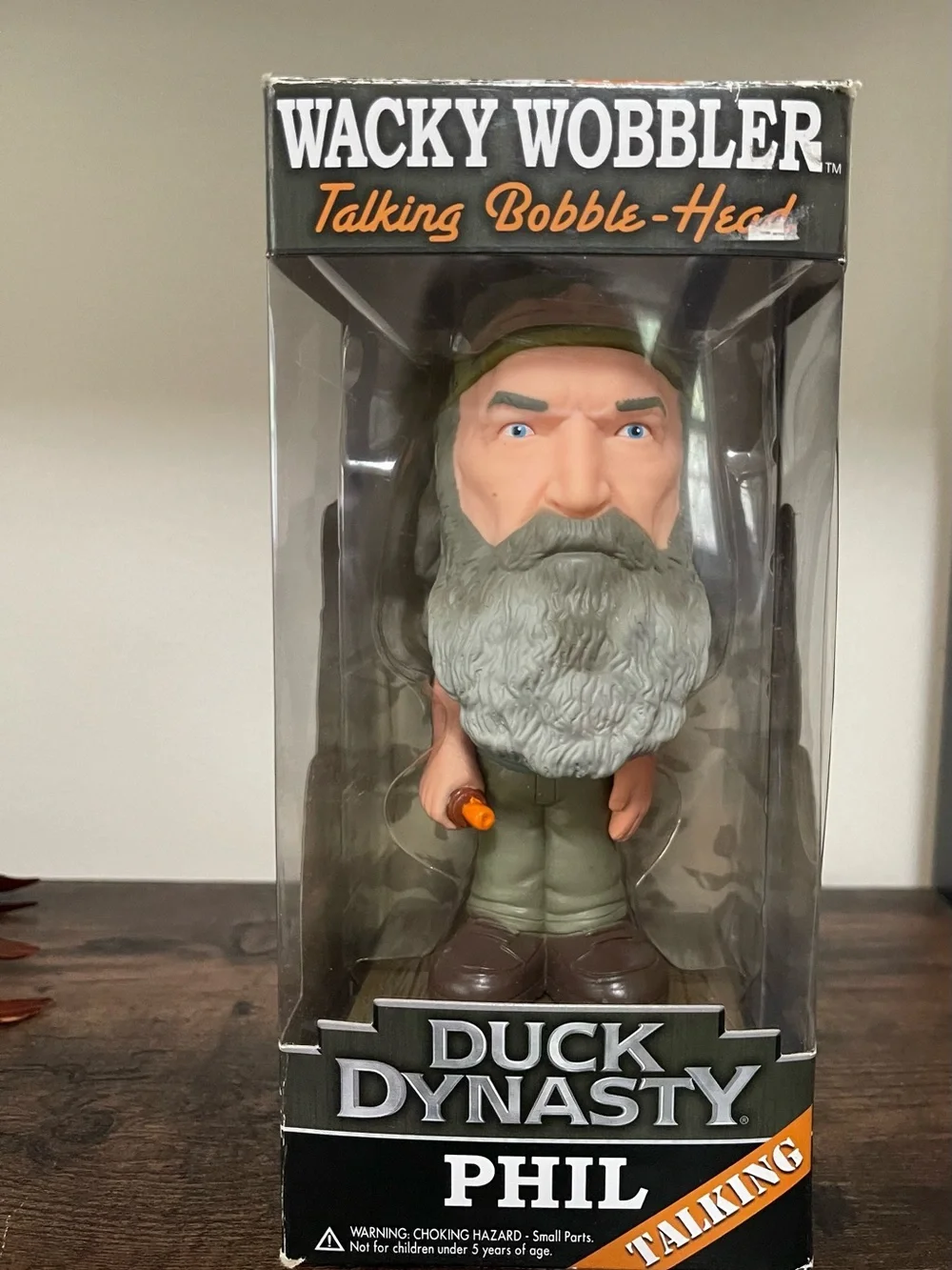 Duck Dynasty Talking Wacky Wobbler Bobble-Head - Gray Beard